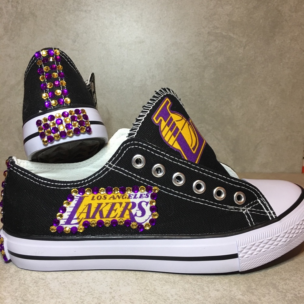 COMPASS/SPORT BRAND NBA LAKERS WOMENS BLING SHOES